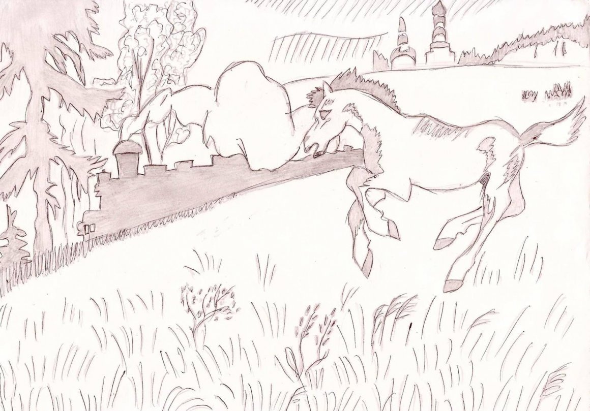 Заколдованный зимний лес