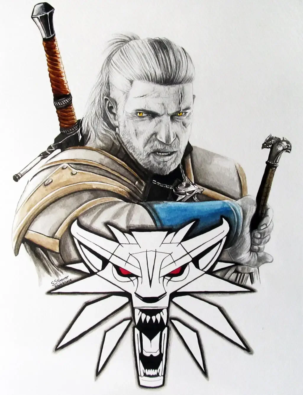 Медальон Геральта из Ривии