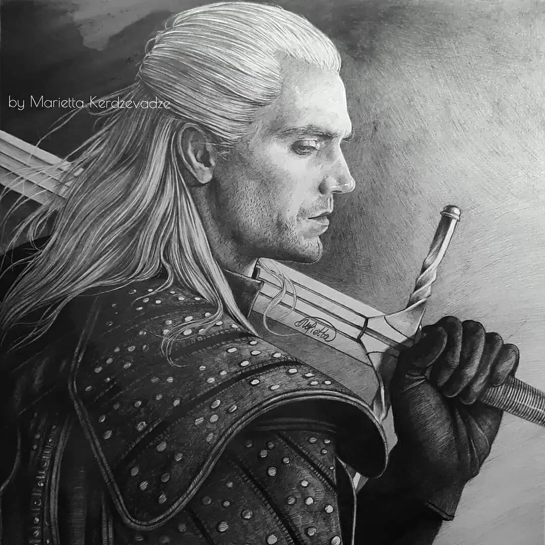 Ведьмак Генри Кавилл арт