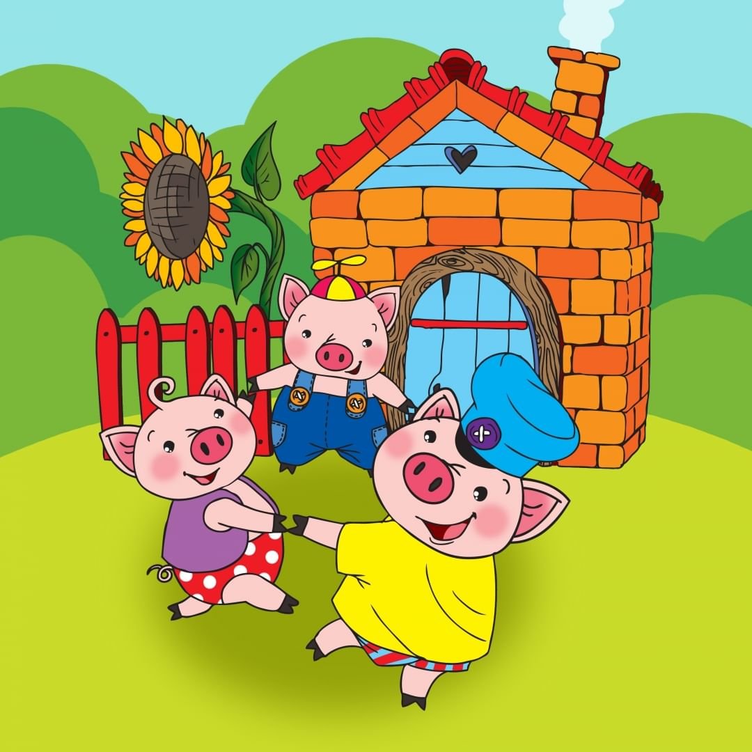 Три поросёнка мультфильм