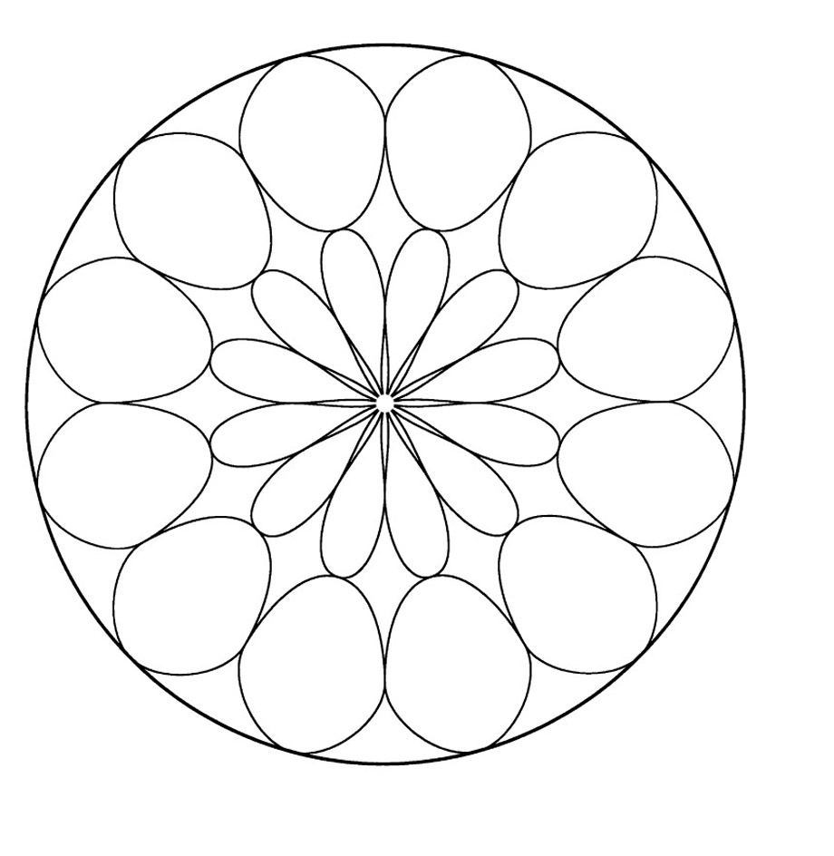 Раскраска салфетки