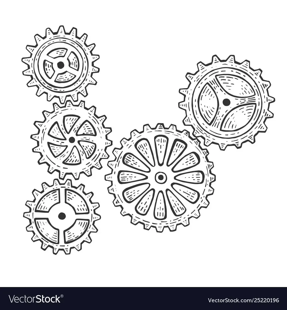 Шестеренки скетч