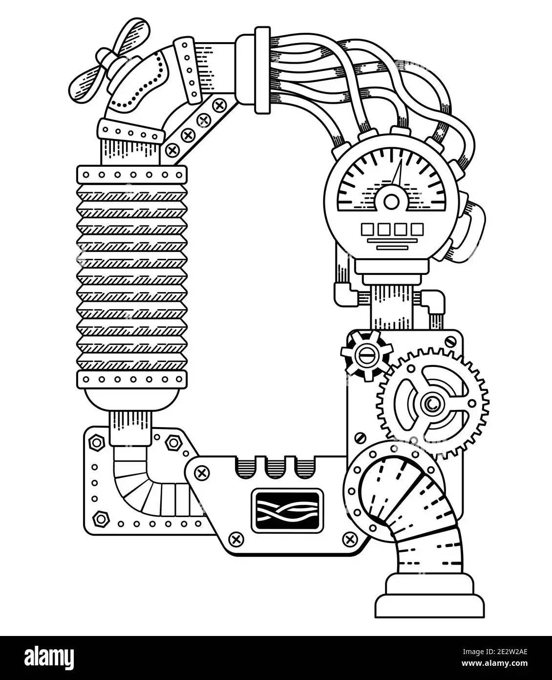 Шестеренки карандашом