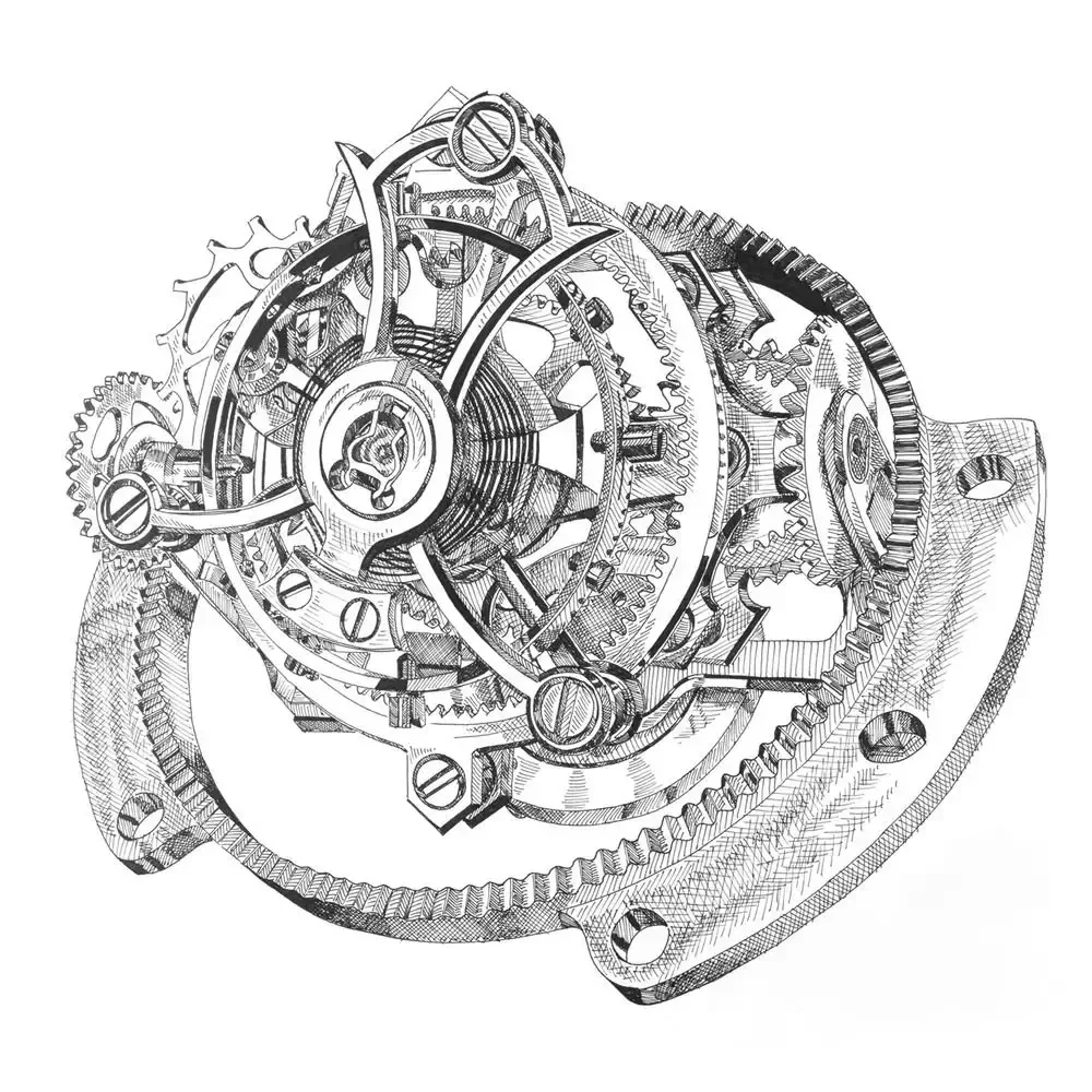 Стимпанк чертежи механизмов