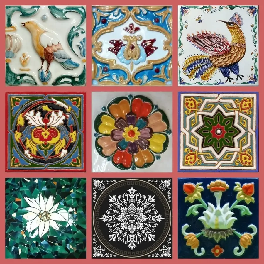 Ярославская роспись изразцов