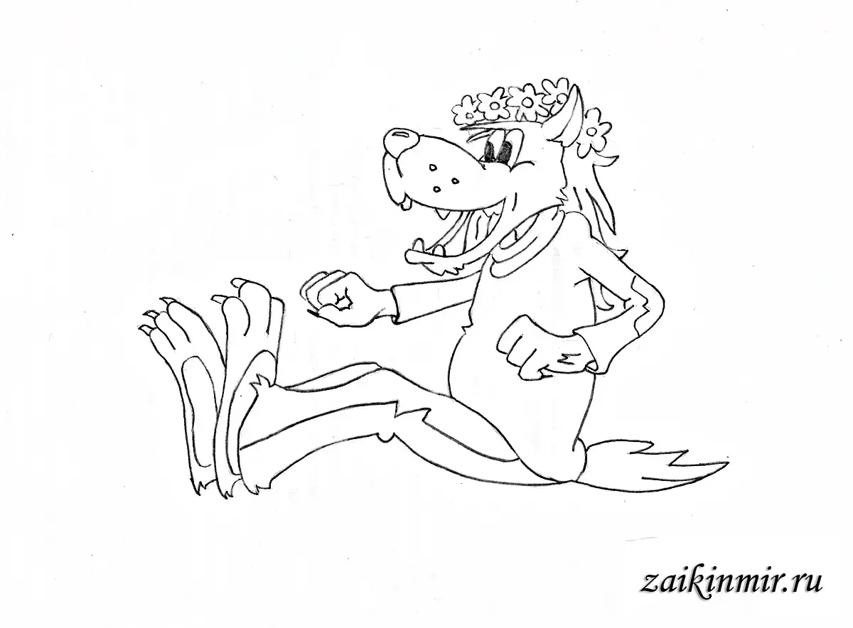 Раскраска Сутеева мешок яблок