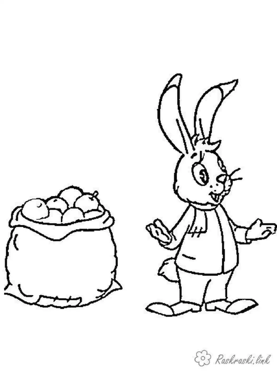 Раскраски по сказкам Сутеева