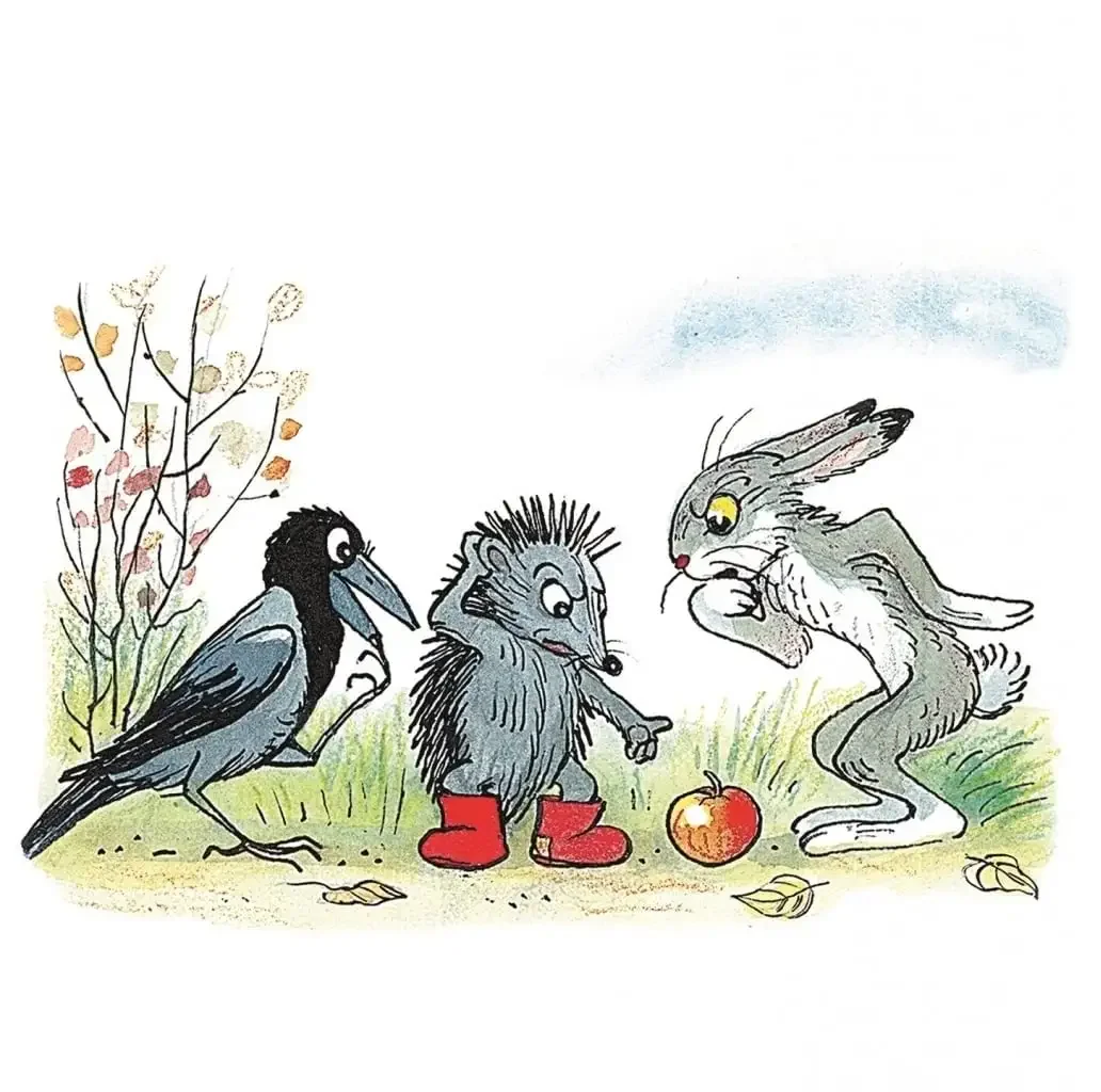 Сказка грибок Теремок Сутеева