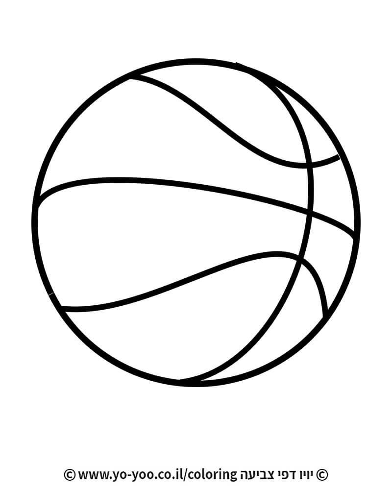 Мячик: раскраска