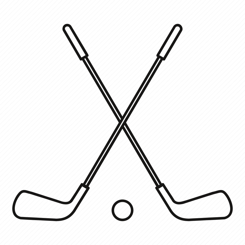 Хоккейная клюшка раскраска