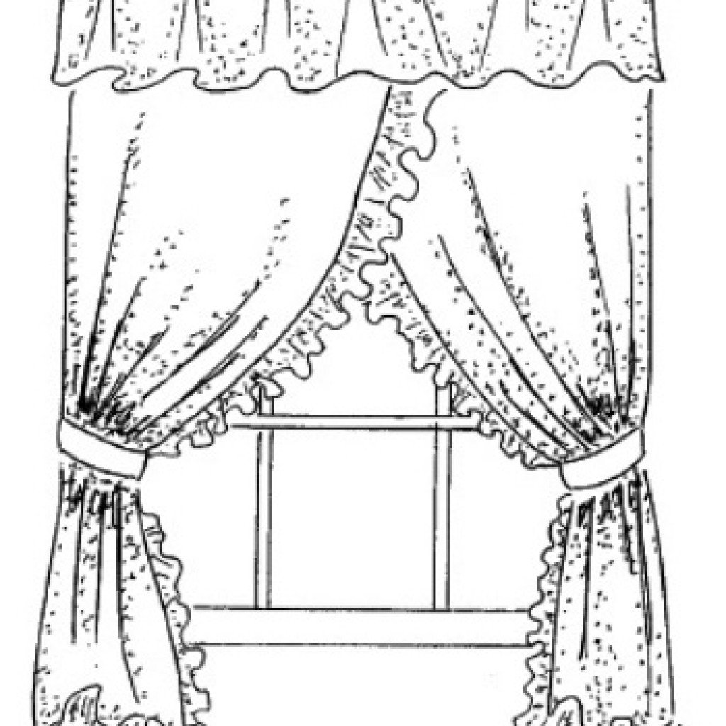 Дверь раскраска для детей