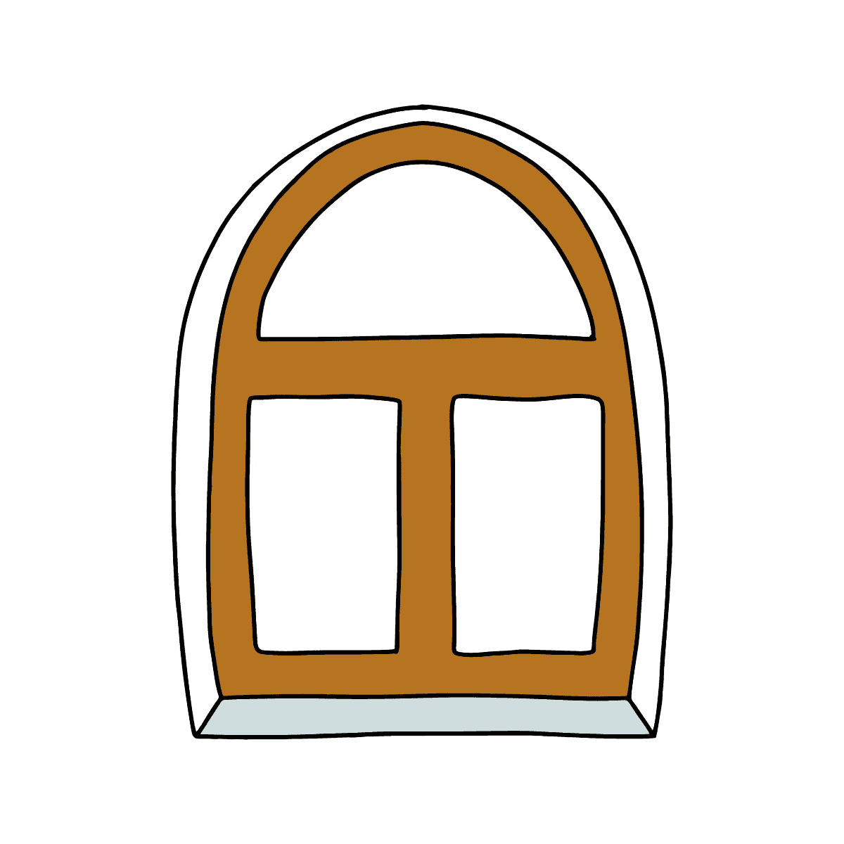 Дверь раскраска для детей