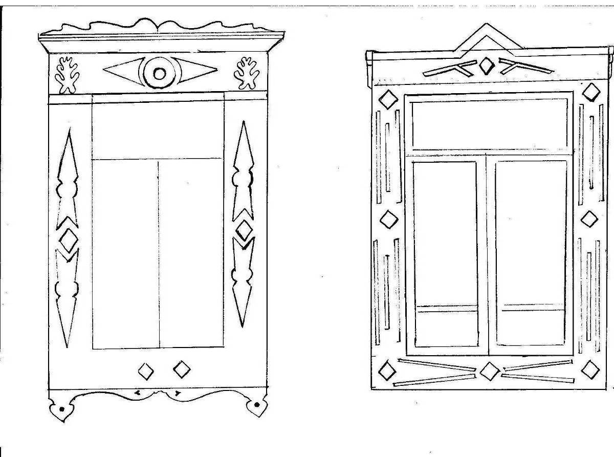 Зарисовки окон