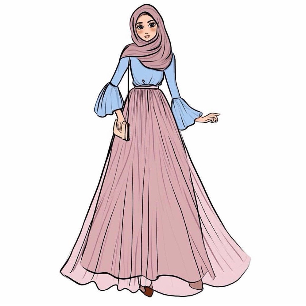 Хиджаб платья красивые