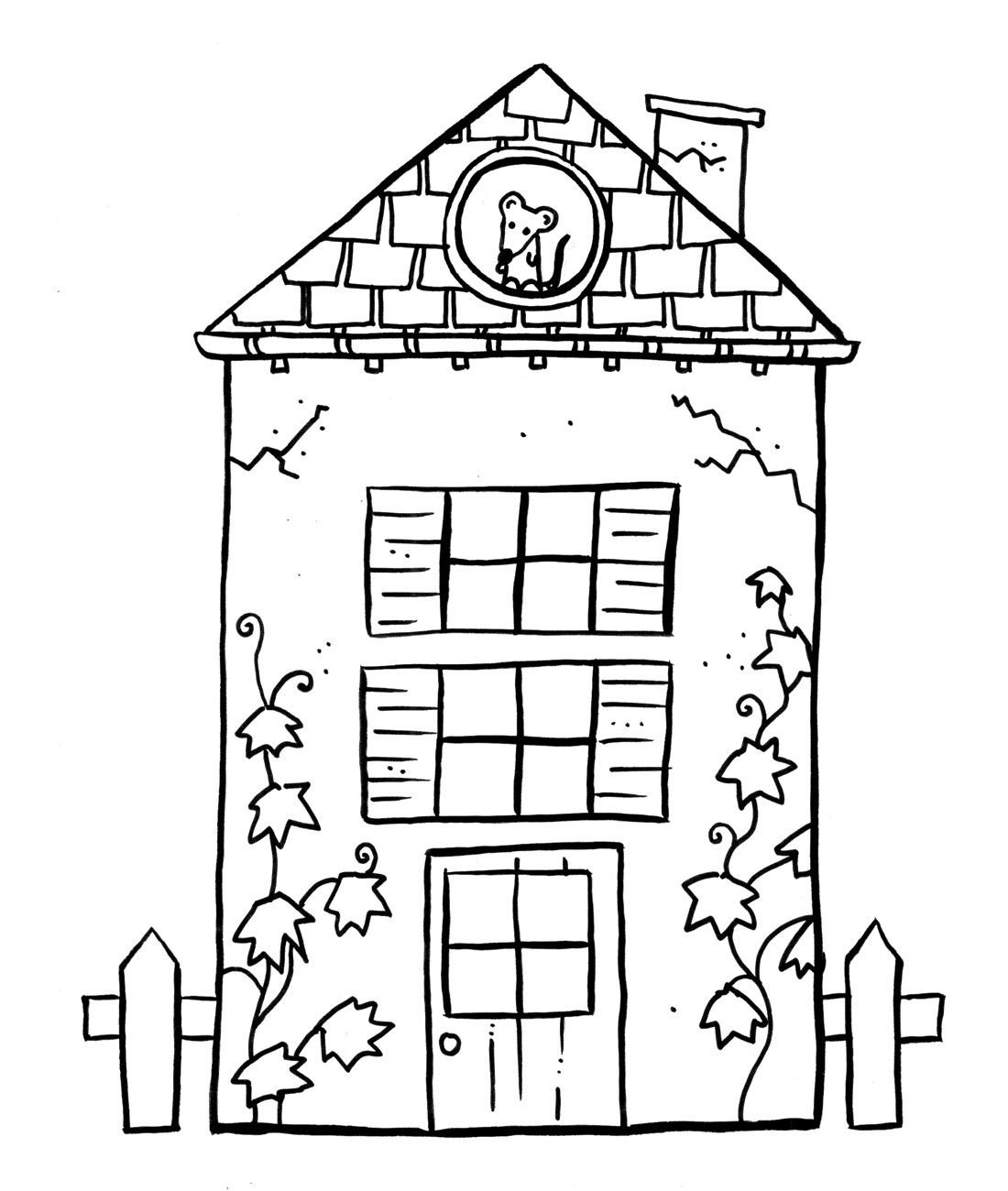 Иллюстрации разных домов