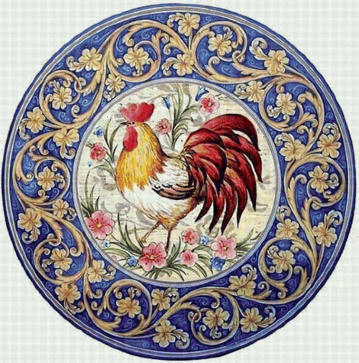 Хохломская роспись верховая роспись