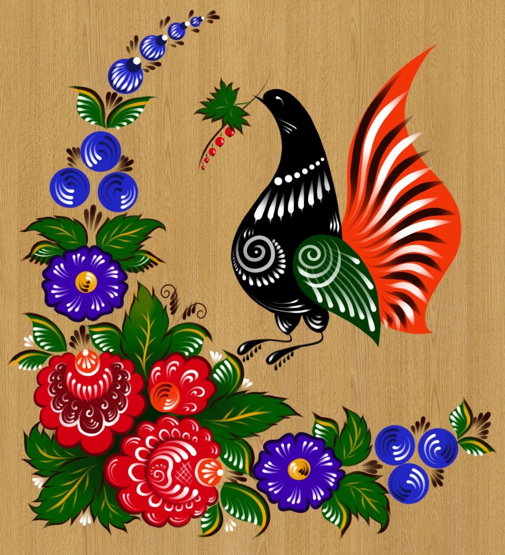 Птицы в декоративно-прикладном искусстве