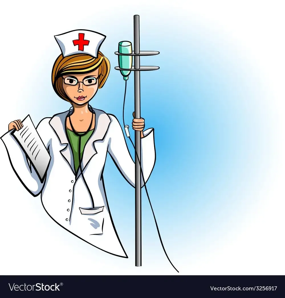 Медсестра мультфильм