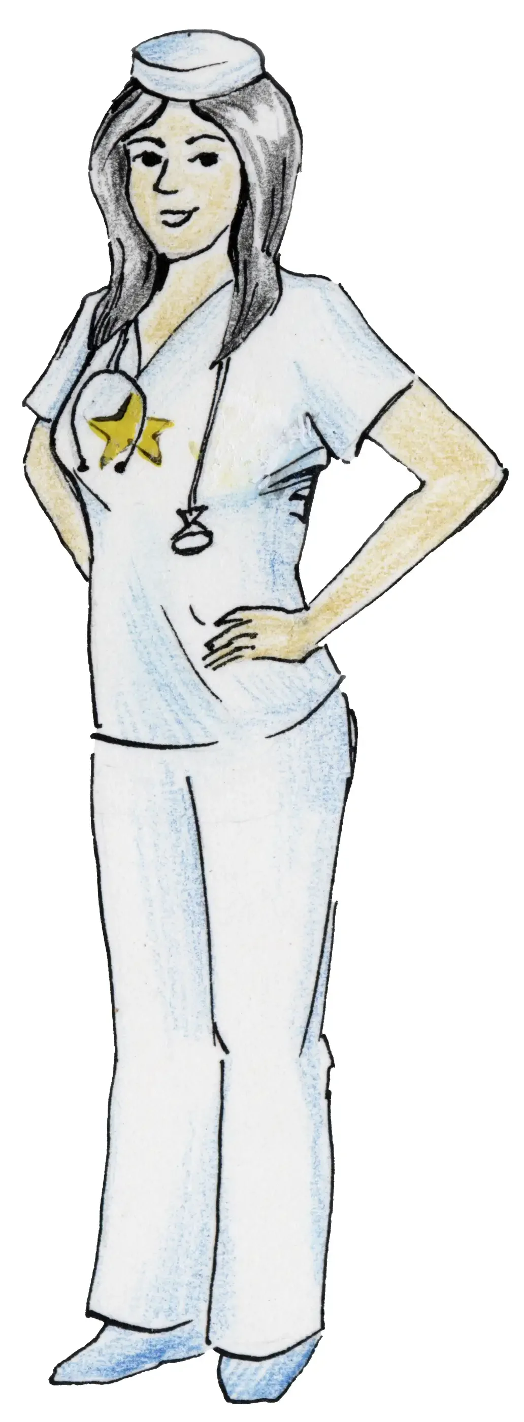 Медсестра рисунок