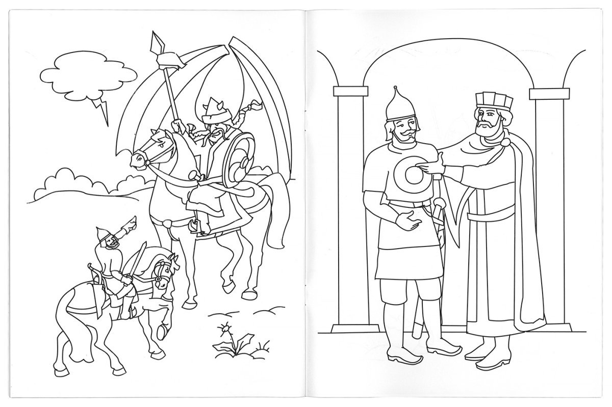 Древнерусский воин-защитник Александр Невский