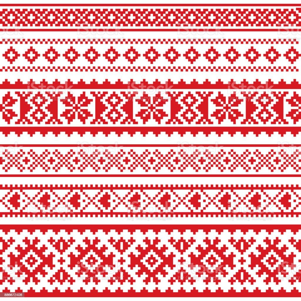 Узоры саамов Мурманской области