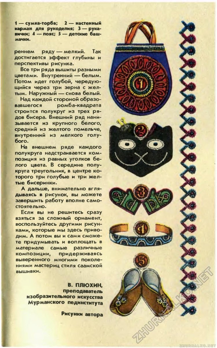 Элементы Коми-Пермяцкого орнамента