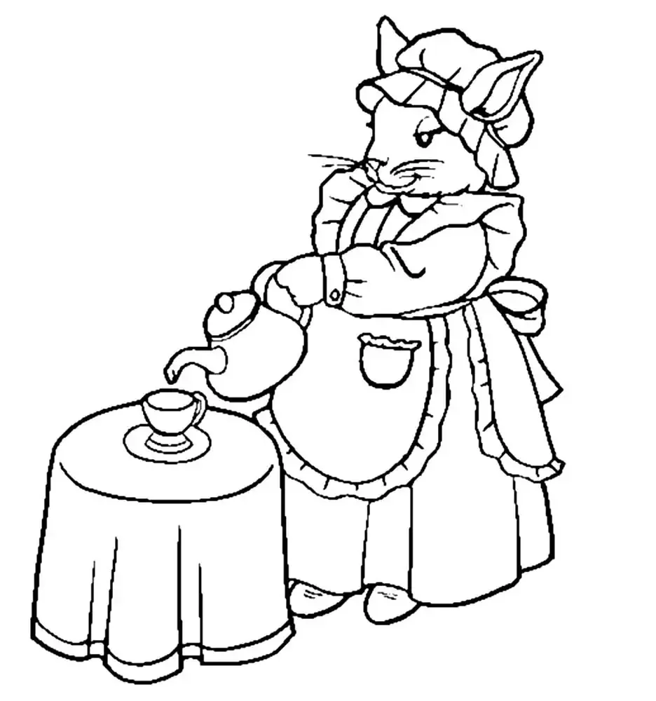 Натюрморт с посудой для детей