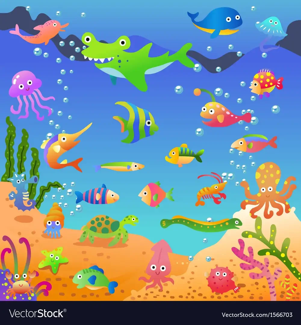 Сен-Санс карнавал животных аквариум