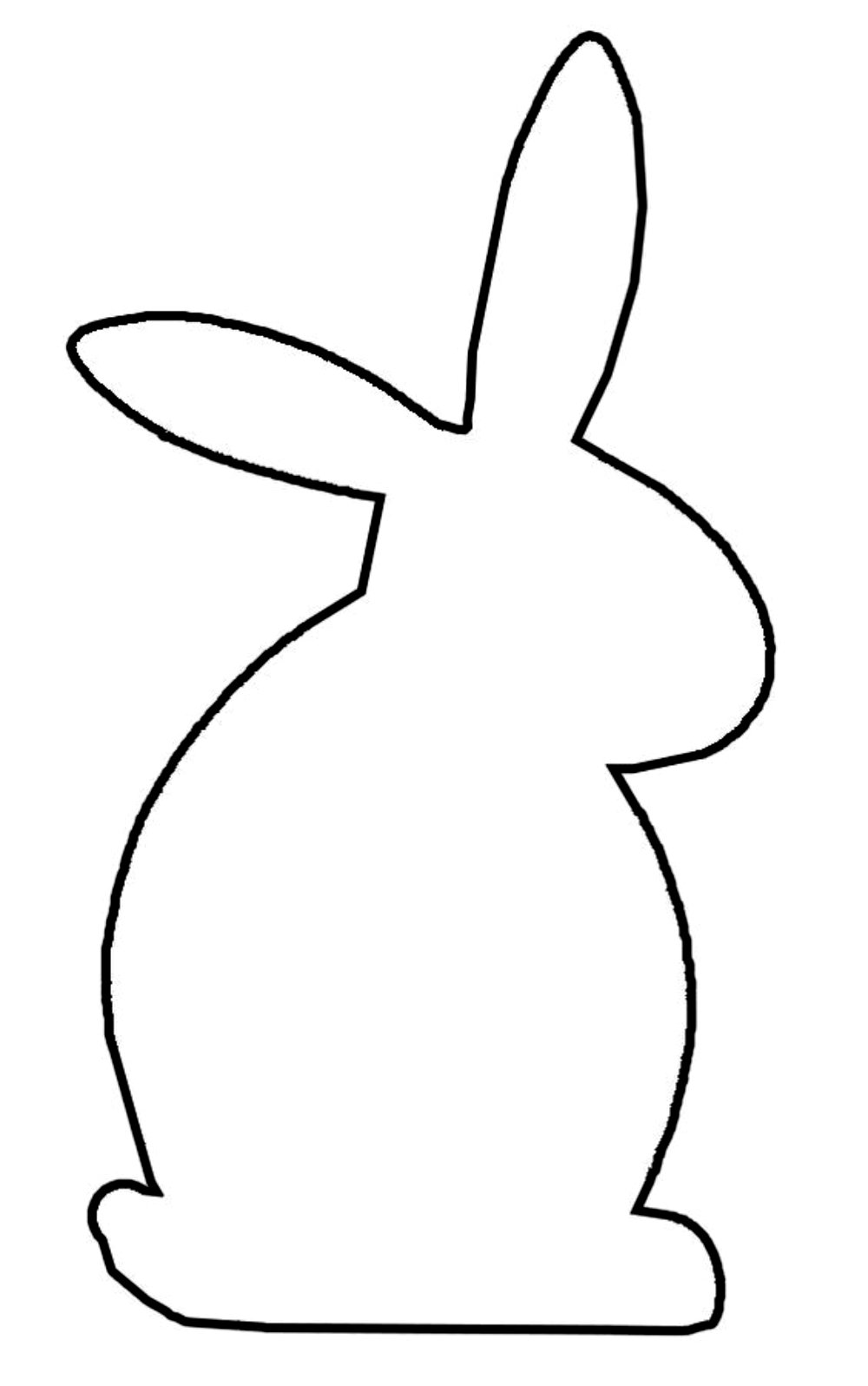 Заяц раскраска для детей