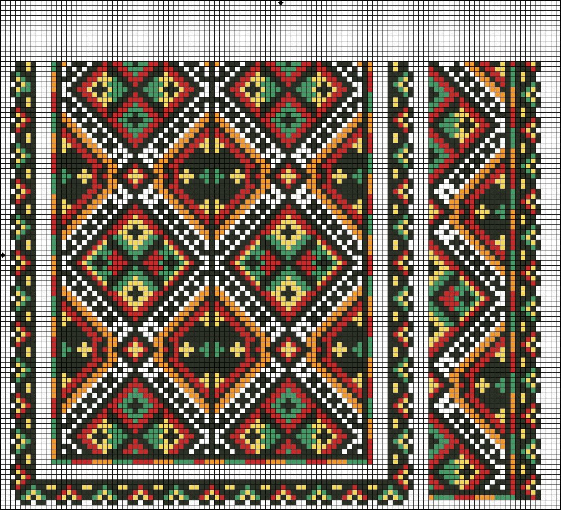 Этнические орнаменты для вышивки