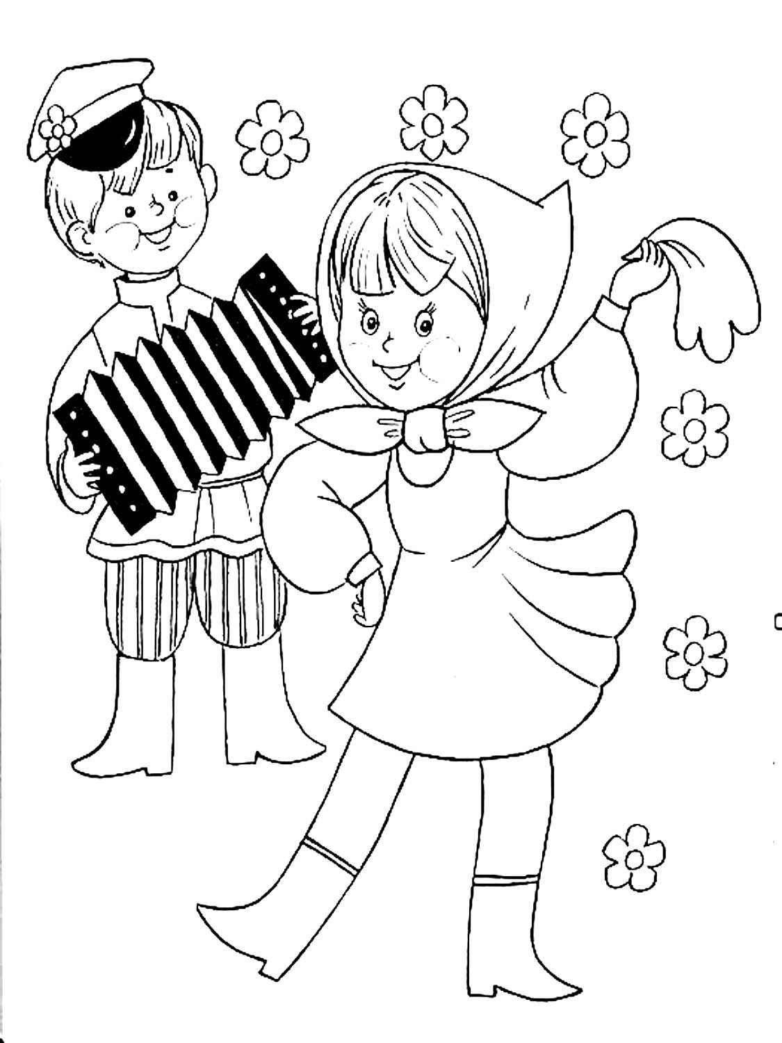 Гармошка Графика