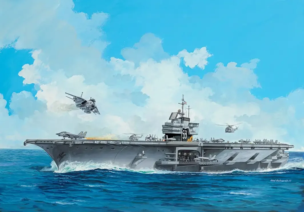 Авианосец карандашом