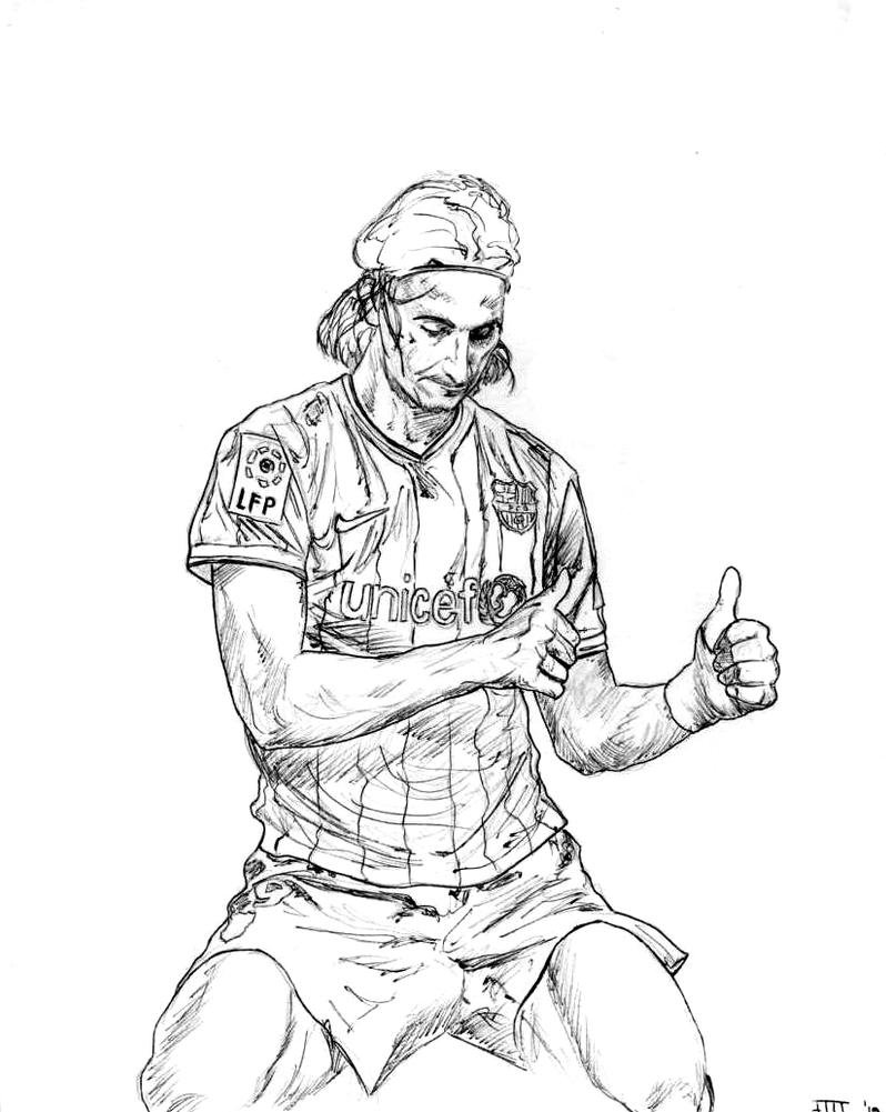 Раскраска Златан Ибрагимович