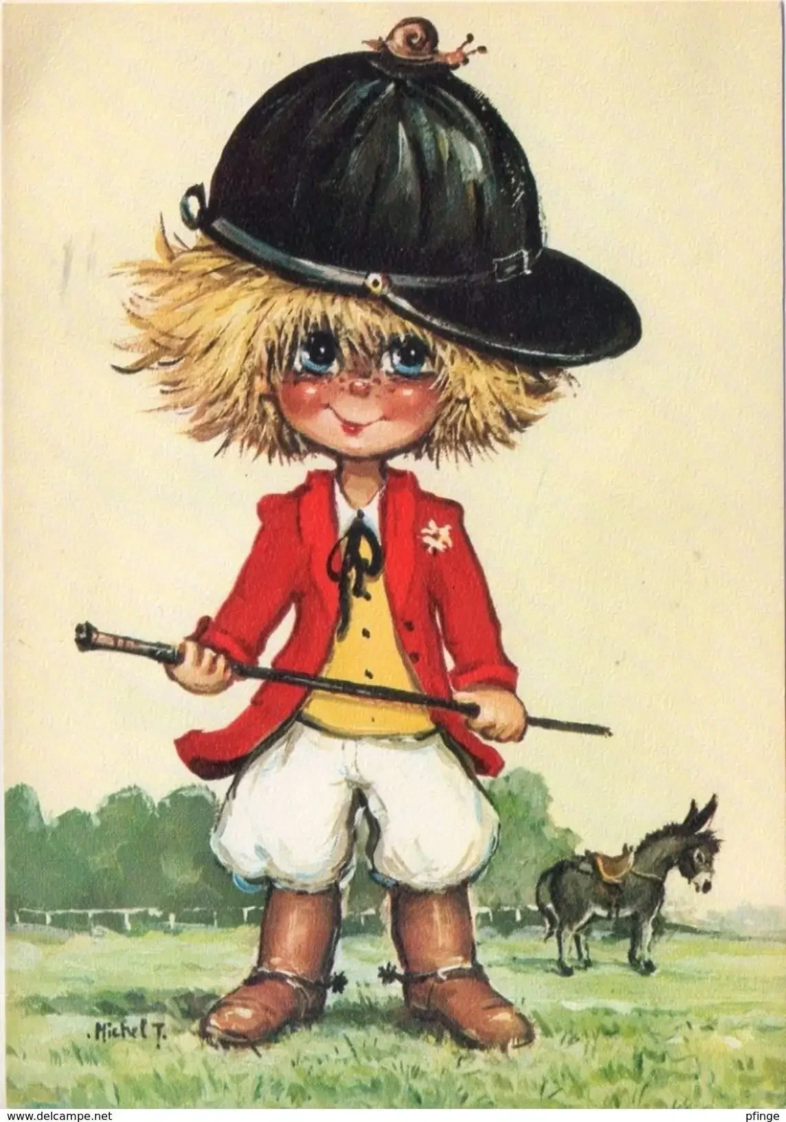 Французский художник Мишель Томас. Гаврош.