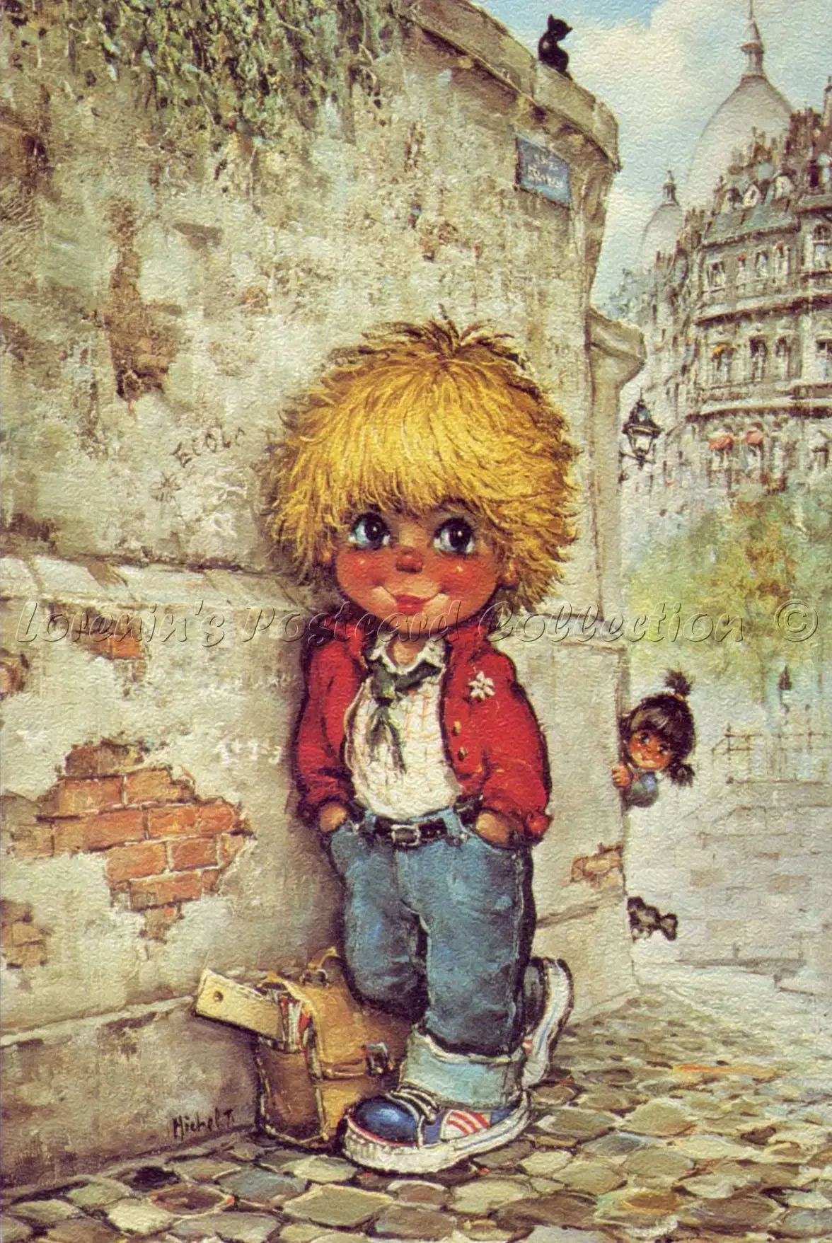 Французский художник Мишель Томас. Гаврош.