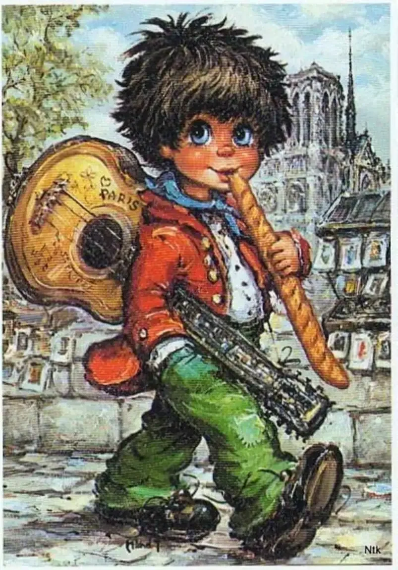 Художник иллюстратор Michel Thomas