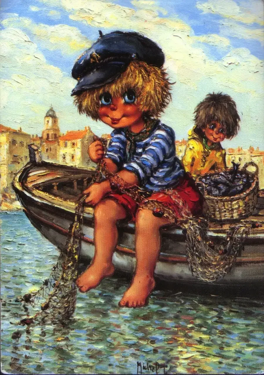 Иллюстрации к гаврошу