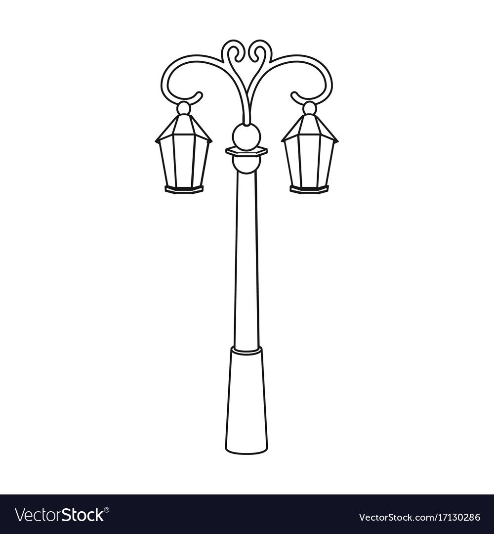 Фонарь рисунок