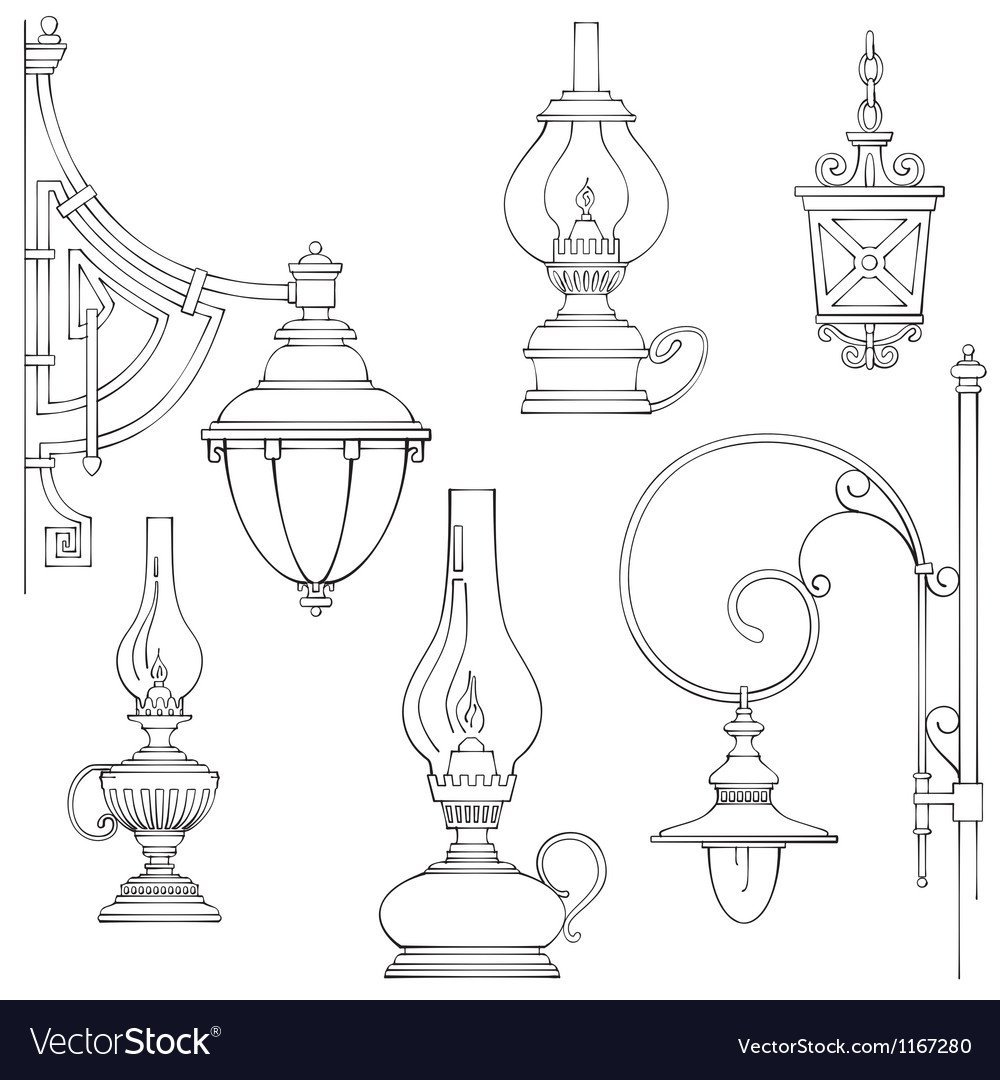 Лампа стилизация