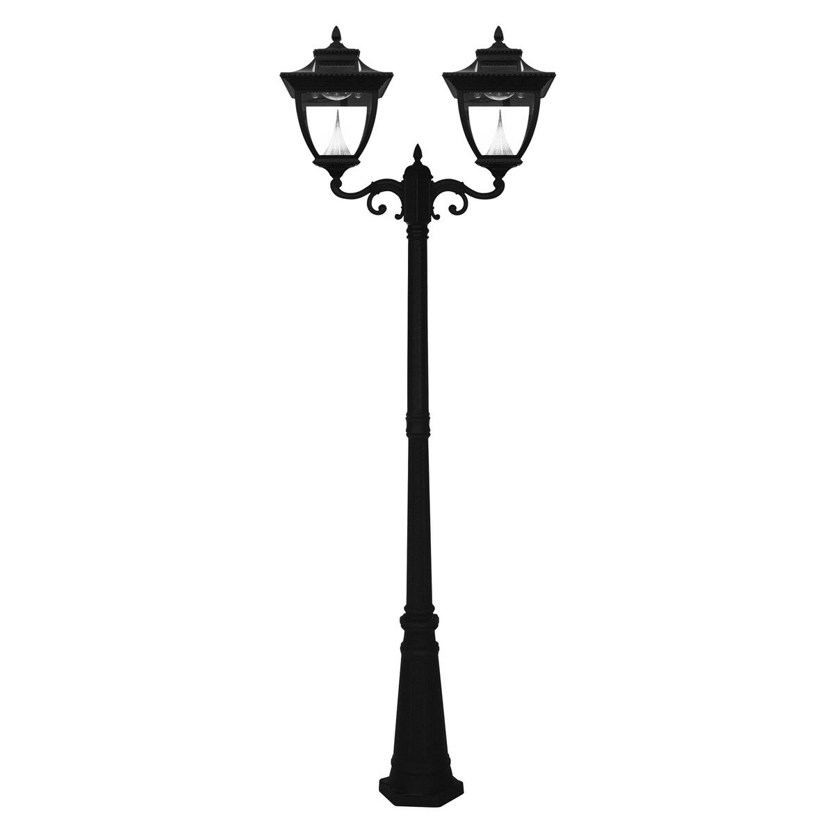 Уличный фонарь контур