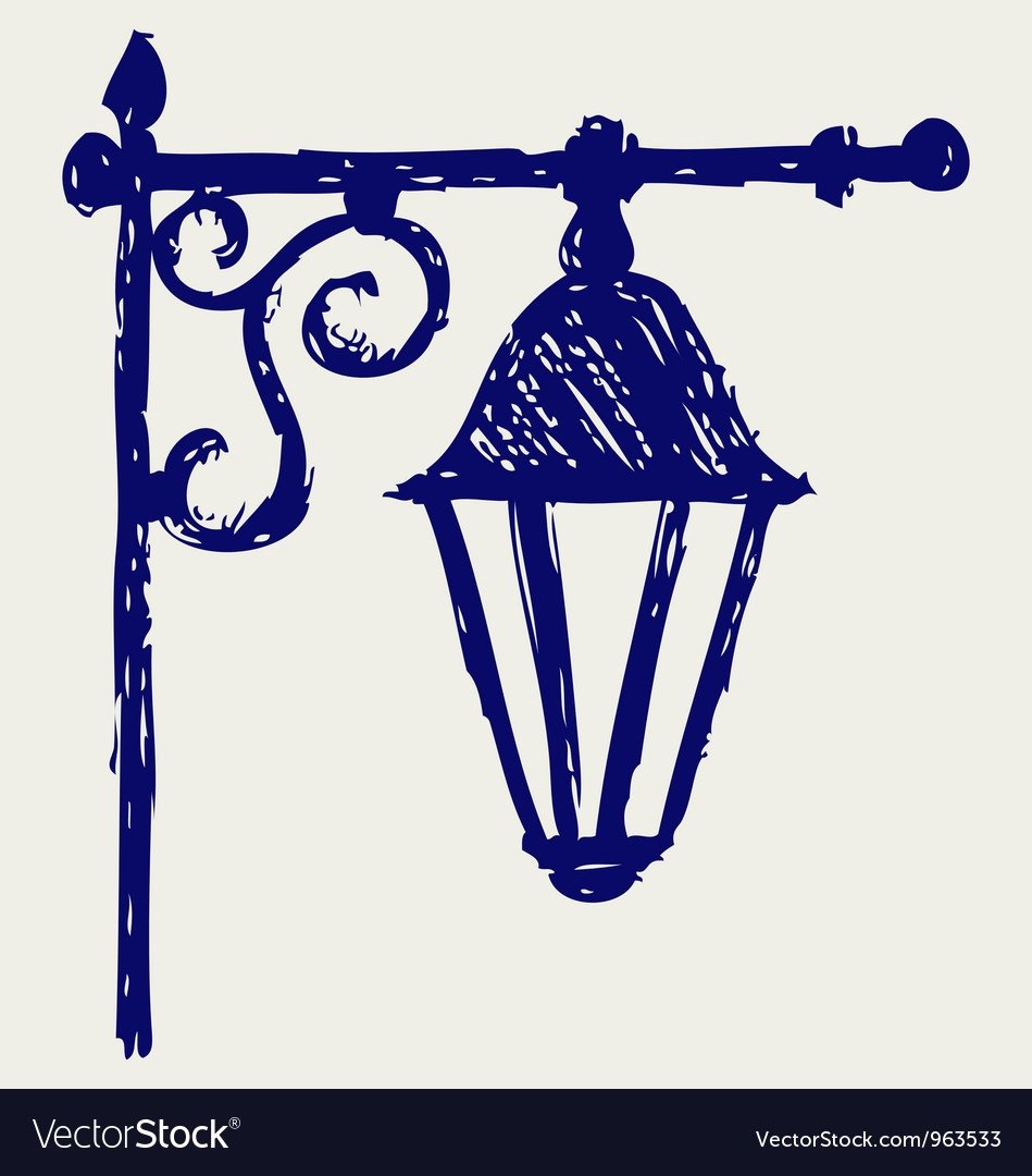 Декор фонарей для рисования