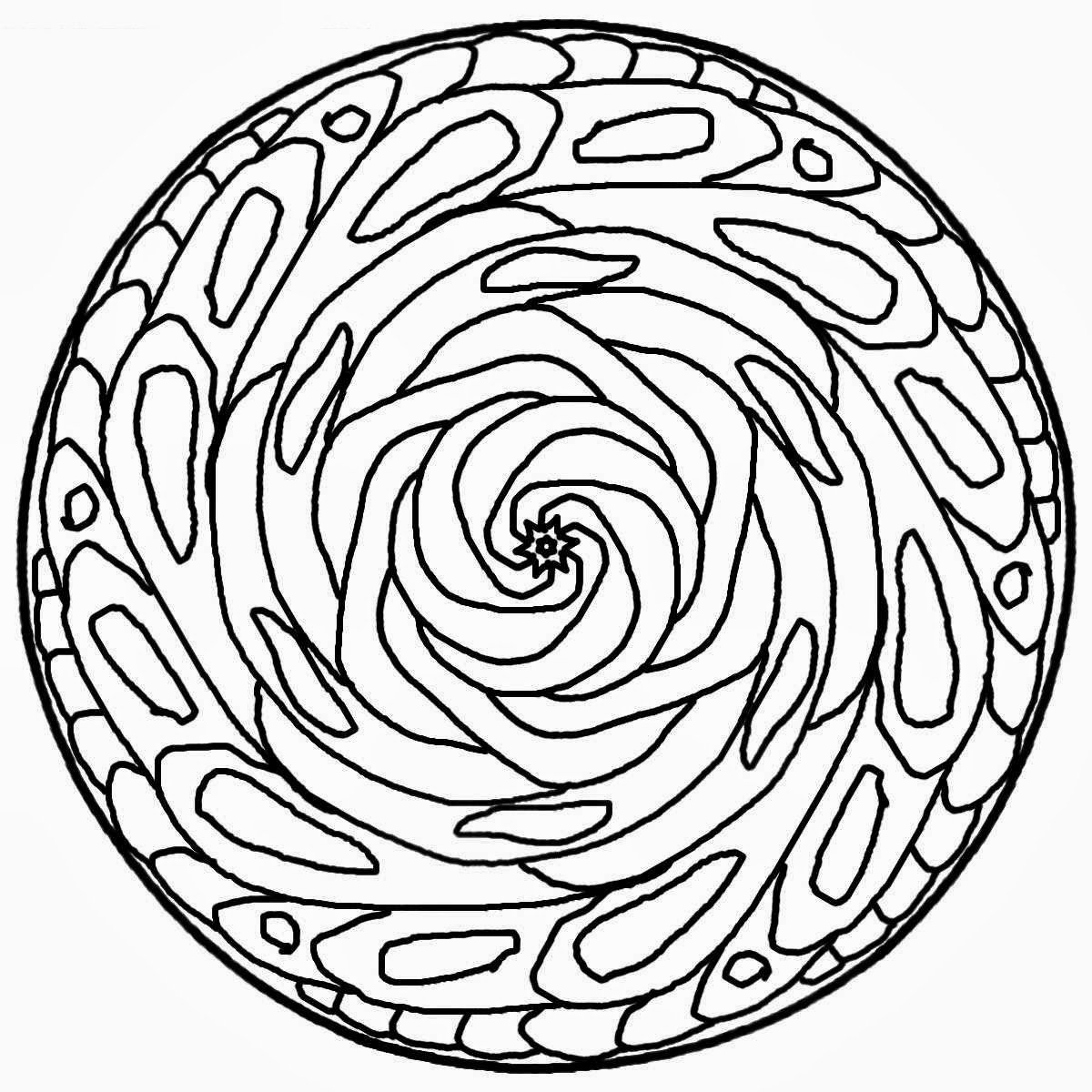 Фракталы раскраски