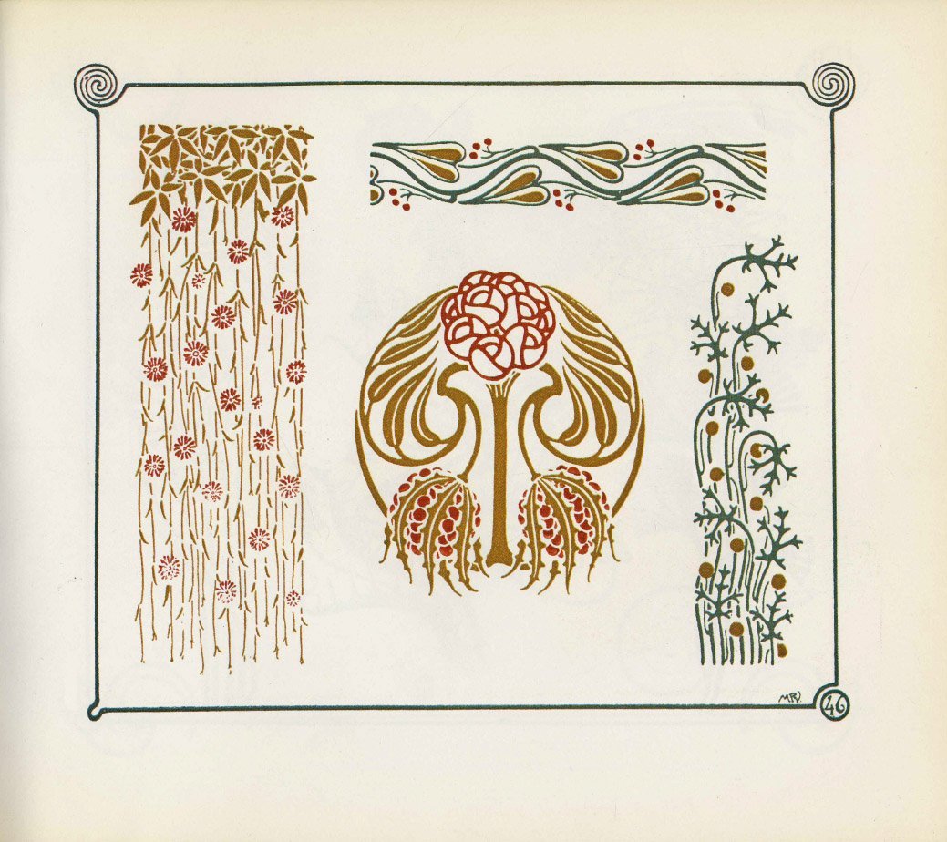 Билибин орнаментальная кайма