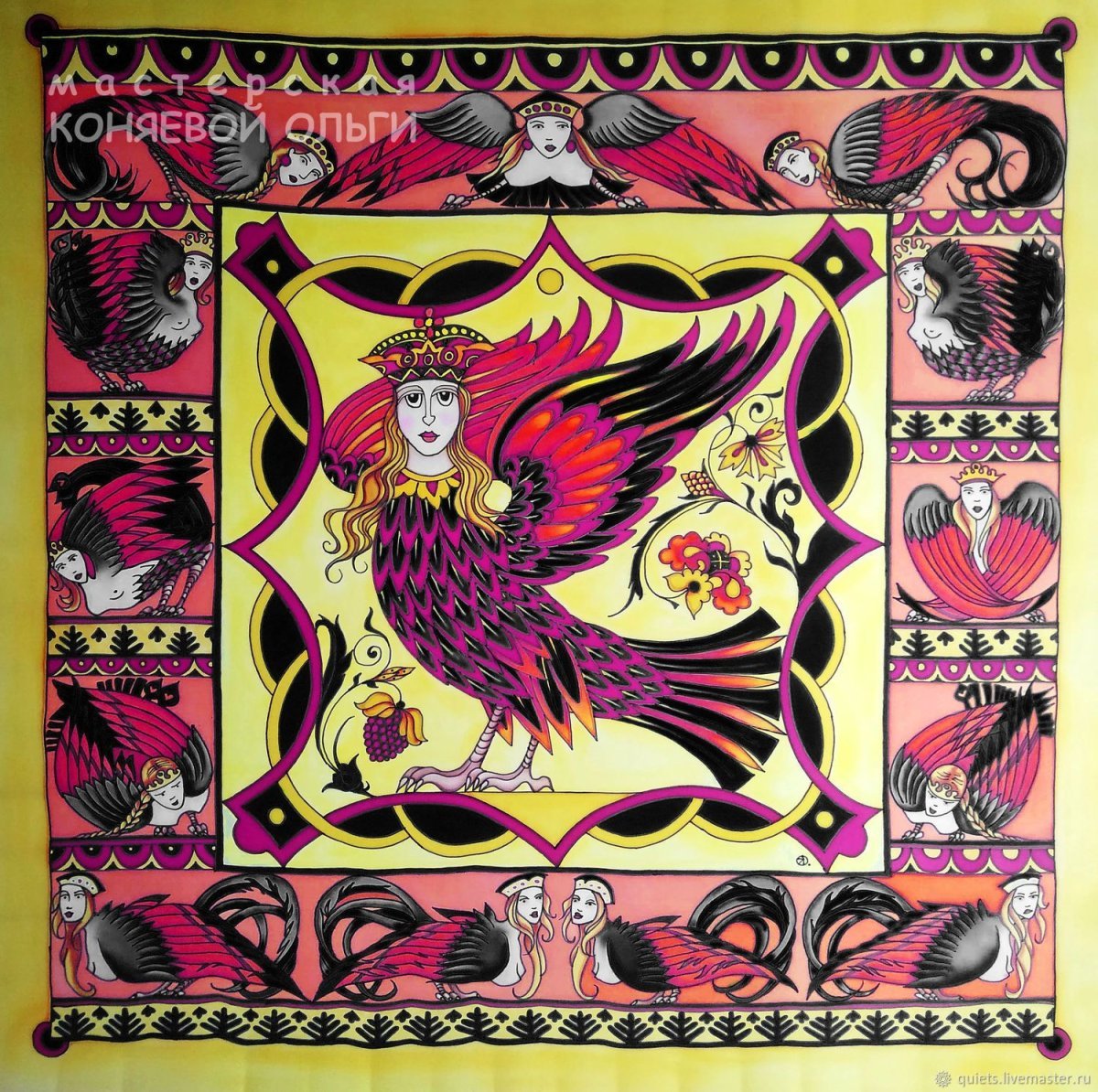 Орнамент Модерн Билибин