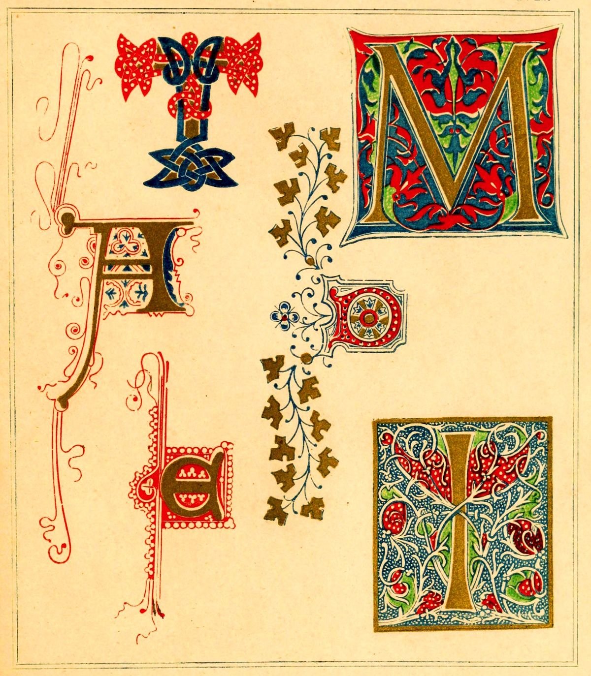 Орнаменты Билибина к сказкам