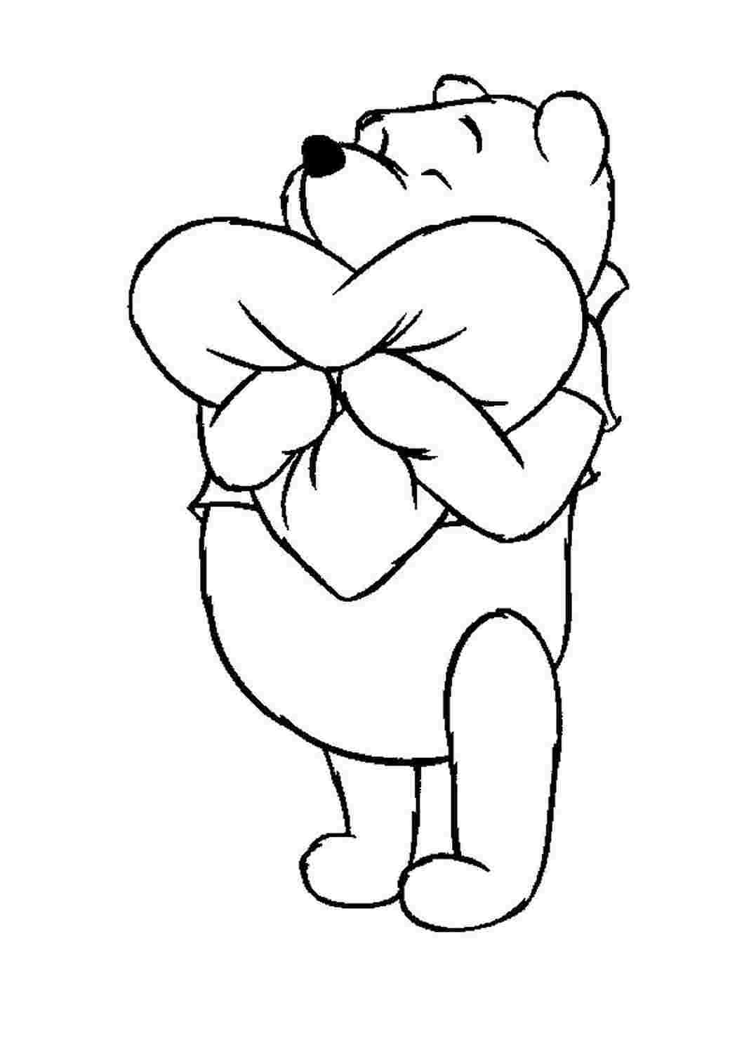 Раскраска обнимашки