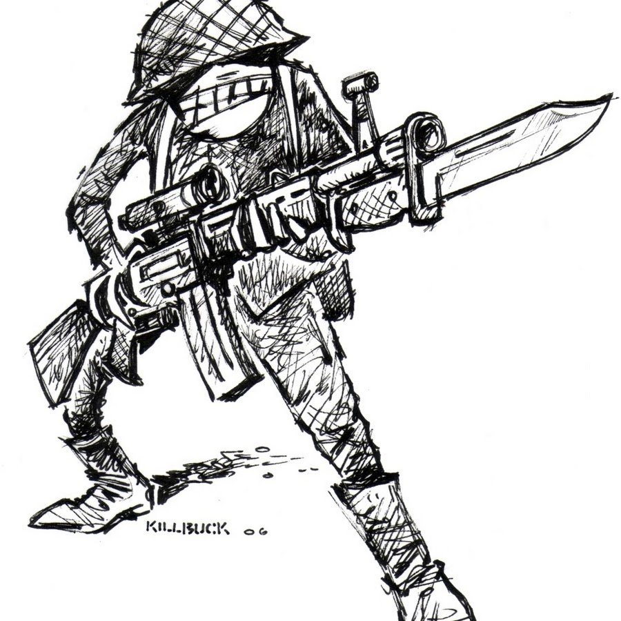 Морская пехота рисунок для детей