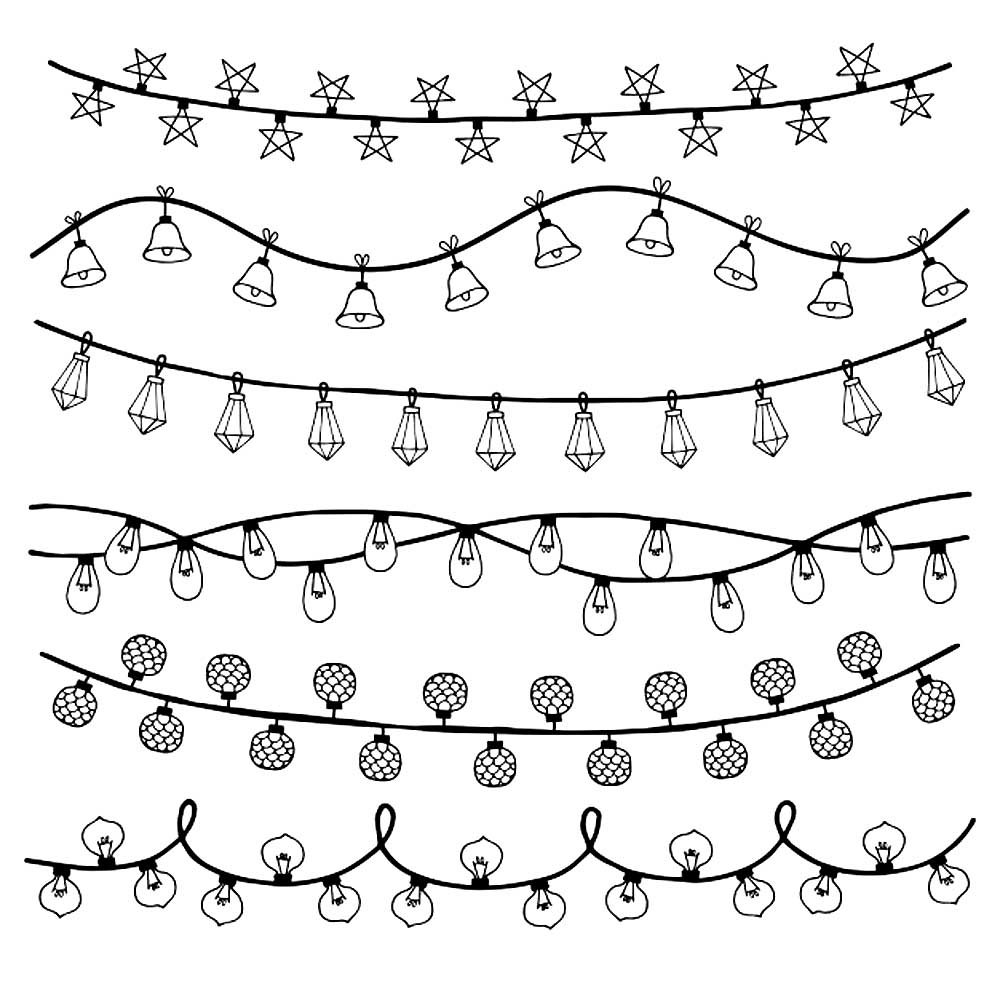 Огонек черно белый