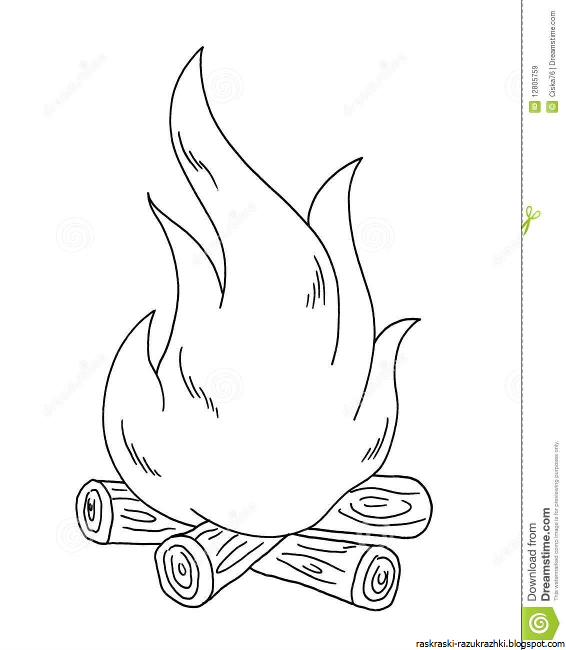 Гирлянда нарисованная