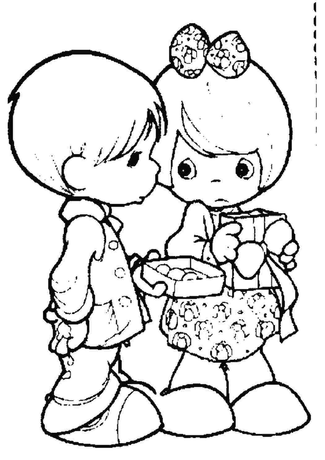 Раскраски для девочек и мальчиков